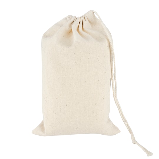 Cream Favor Muslin Bags by Celebrate It&#x2122;, 12ct.